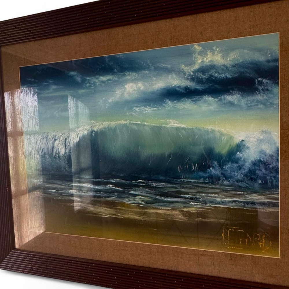 Ocean Wave Framed Piece